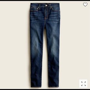 J.Crew Curvy 10'' highest-rise toothpick jean 35